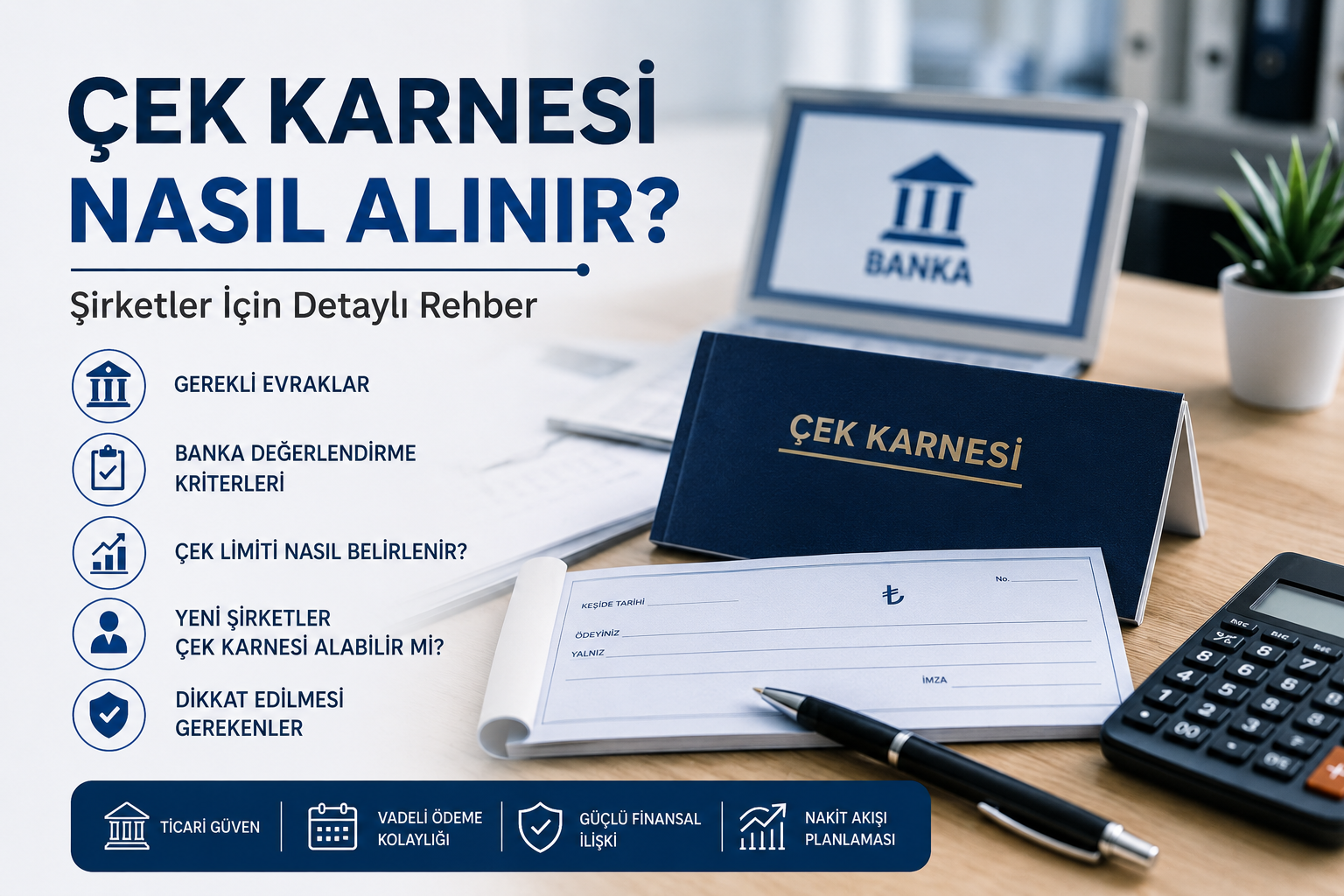 Çek Karnesi Nasıl Alınır? Şirketler İçin Detaylı Rehber (2026)